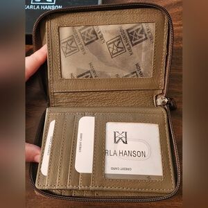 Karla Hanson RFID Leather Medium Wallet - Wanda